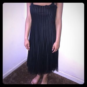 Black cocktail dress